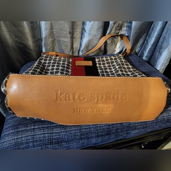 NWOT kate spade Classic Noel Flat 'Serena' Shoulder Handbag, Signed bottom, hobo - Picture 6 of 13